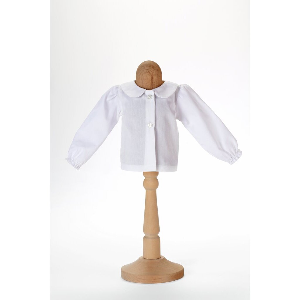 Bekleidung Bluse weiß 25 cm