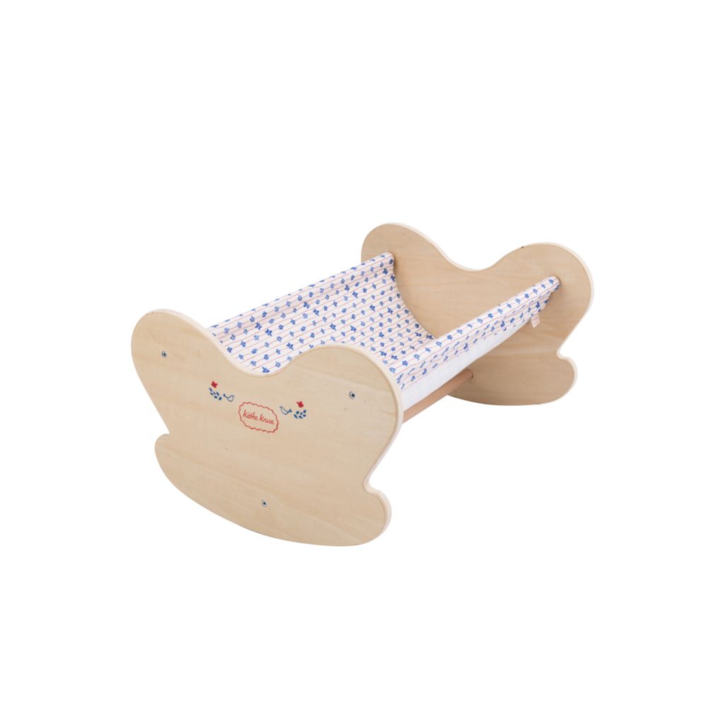 Waldorf Puppenwiege, Holz